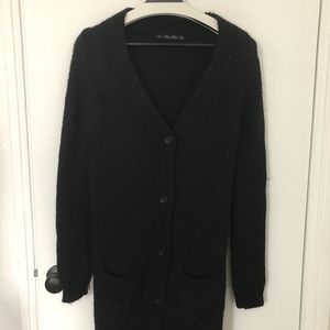 Zara knit cardigan, black, size M